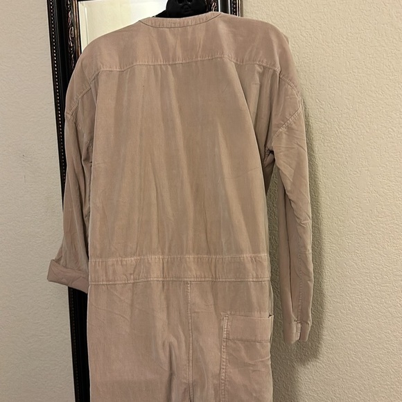 Corduroy Jumper by James Perse Los Angeles gorpcore Ultra Fine Mocha Mousse NWT - Picture 9 of 14